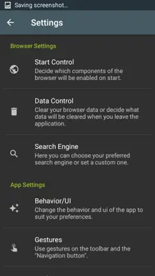 Private Browser Focus android App screenshot 1